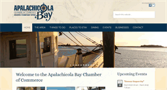 Desktop Screenshot of apalachicolabay.org